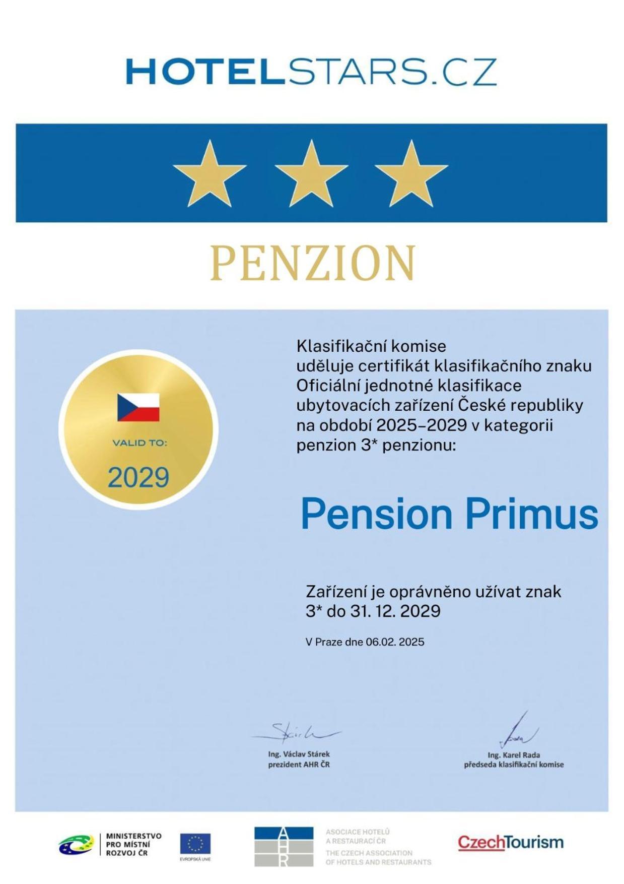 Pension Primus Beroun  Εξωτερικό φωτογραφία
